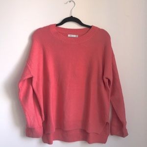 Knit cotton sweater